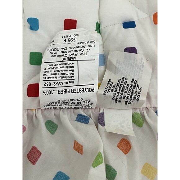 Disney Babies Mickey Mouse Balloons primary colors  Crib Sized Blanket Comforter - Picture 9 of 16